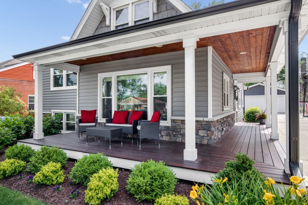 Porch Pillar Repair in Warrenton