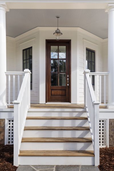 Stoop Railing Installation in Warrenton