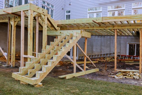 Deck Post Replacement in Warrenton